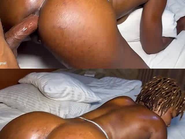 the greater amount the butt got banged the larger and harder the dong