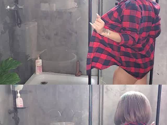 Shower Sex tool Play- ManyVids Trailer