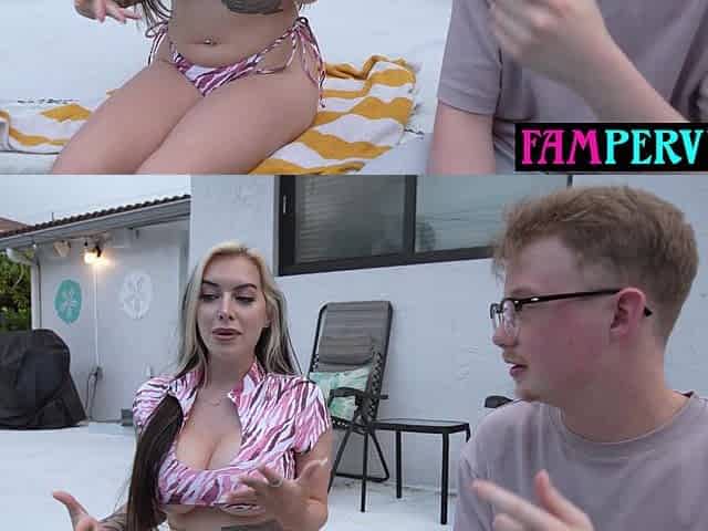 Big knockers mature stepmom has a hot idea