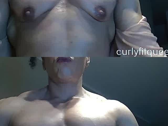 mother I'd like to fuck gym rat flexing her every single day pump