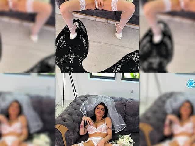 Busty MILF Romi Rain Fucked and Facialized on Her Wedding Day