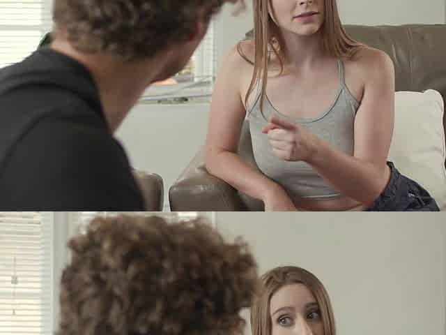 Jealous stepsister Lainey Fucks Brothers Dick