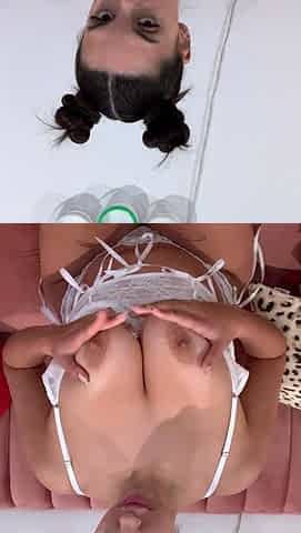 Stacked brunette goes solo toys and masturbation