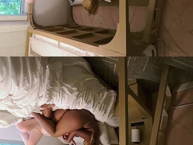 Bunk Head Threesome