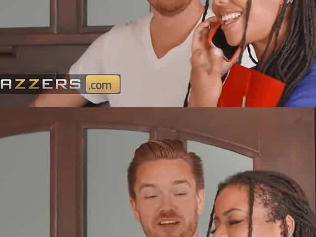 BRAZZERS - Women Siri Dahl And Kira Noir Scissor Their Snatches In advance of Sharing Kyle's Hard Jock