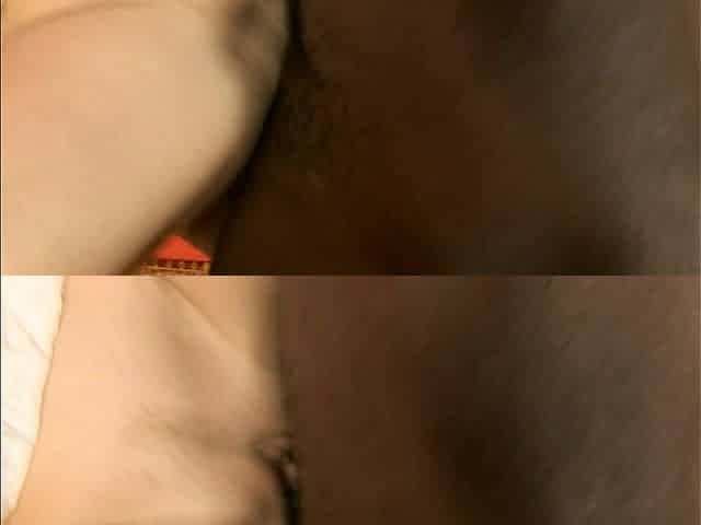 Black and White Double Penetration of a Blonde Slut