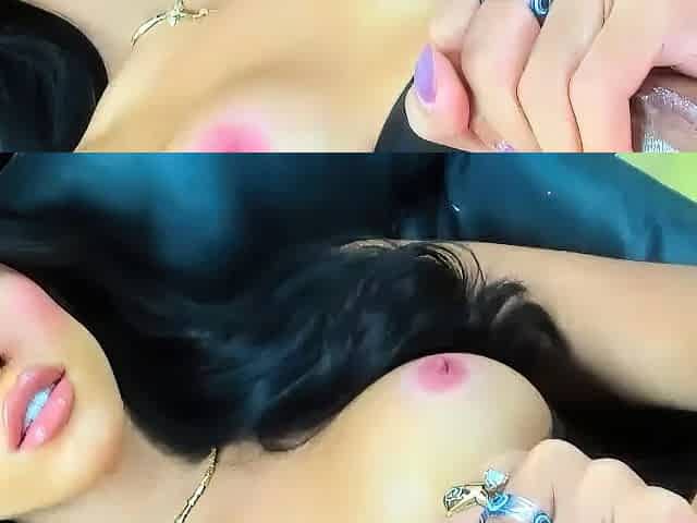 Big boobs milf masturbates with her dildo