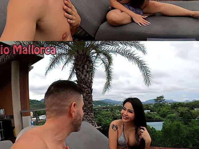 Picking Up a Hawt Thai Chick By The Swimming Pool - Onlyping
