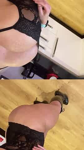 Squirting All Over the Kitchen Floor