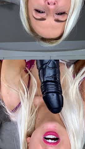 Big boobs milf masturbates with her dildo