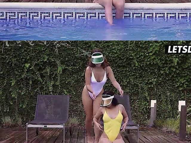 Sexy Sweethearts Have Sex At The Villa - LETSDOEIT