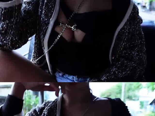 Cute Thai teen with big tits picked up