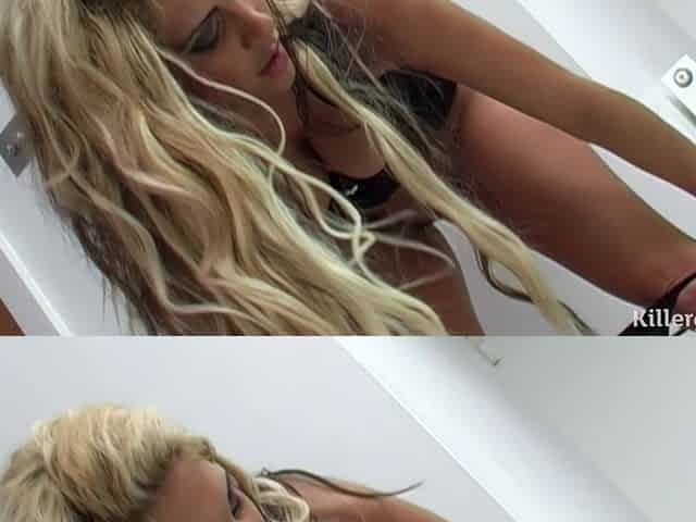 Hot Big Tit Blonde Nasrin Carmel Moore in Hardcore BBC Interracial Fuck