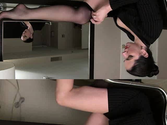 Silky Stockings And Pinstripes