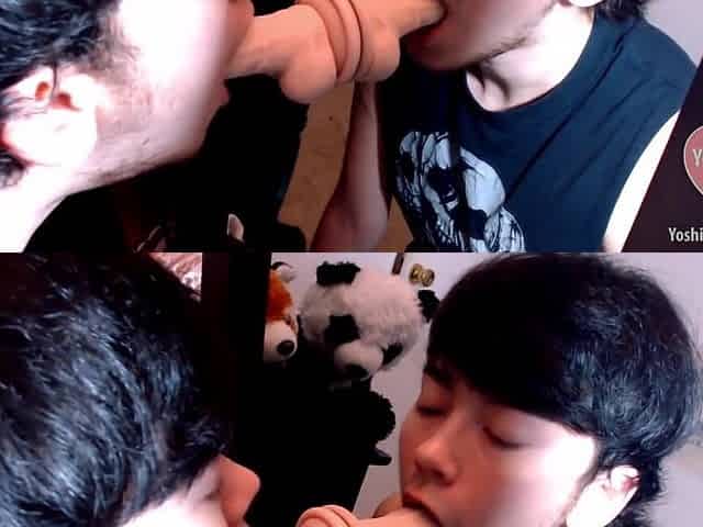 Cute Oriental Unfathomable Mouth Sex tool on Mirror