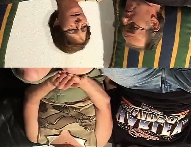 Deutsches Amateur-Reifepaar allein zu Hause