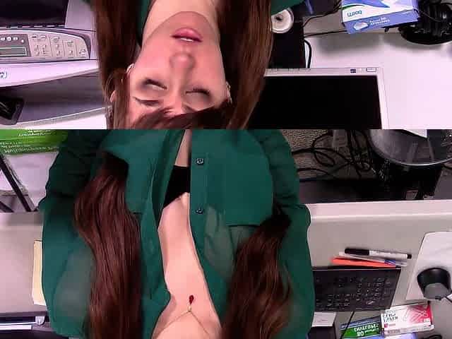 Teen Secretary Double Penetration