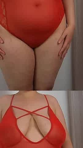 Lace Lingerie Try on