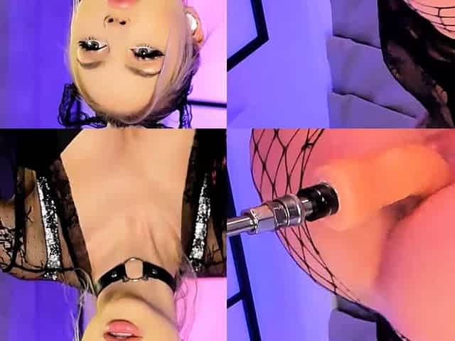Blonde Dual Cam View by Her Fuck Machine
