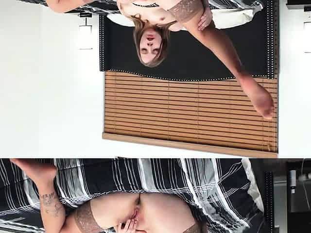 Webcam fuck with all natural brunette Elodie Lee