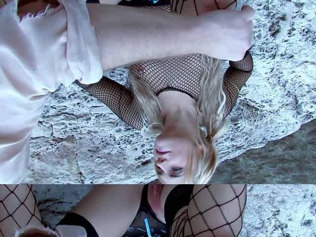 Fucking at the beach with the sublime young Spanish debutante Layla Black - MMM100