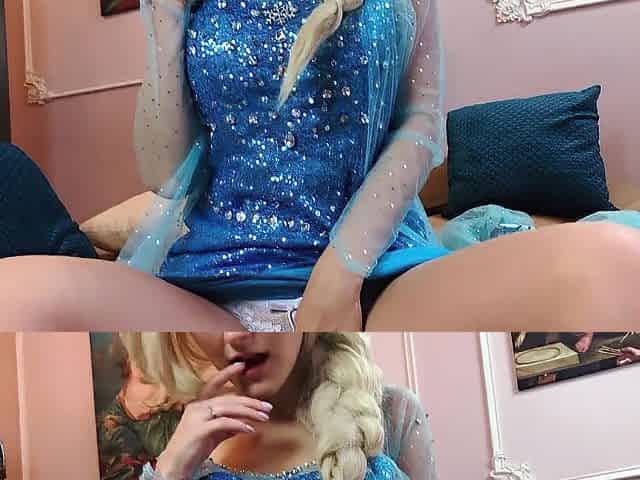 Elsa has been banged like a wench - Frozen two cosplay by Eva Elfie