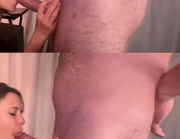 Rough Sex and Facial for Tattooed Brunette Amateur