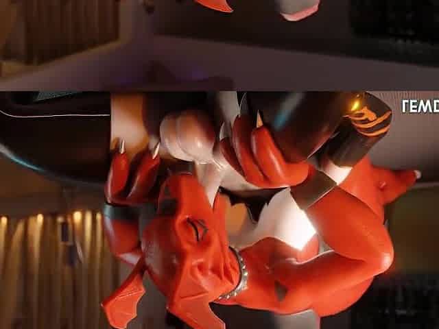 Guilmon Oral pleasure 69 Fur Animation