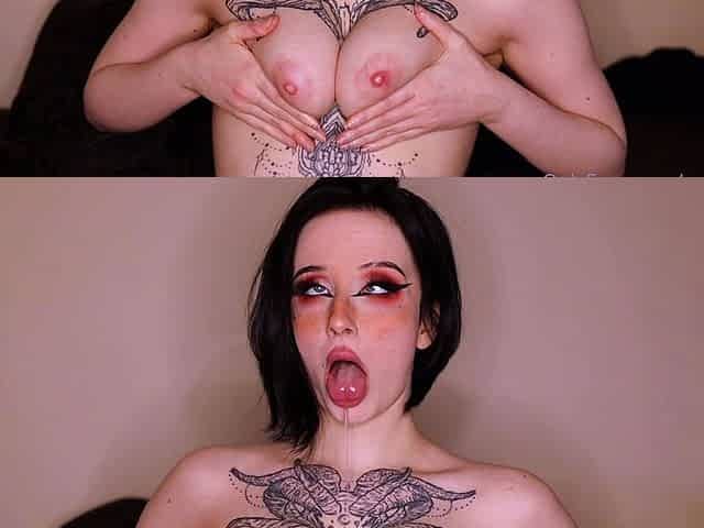 Webcam brunette solo masturbation