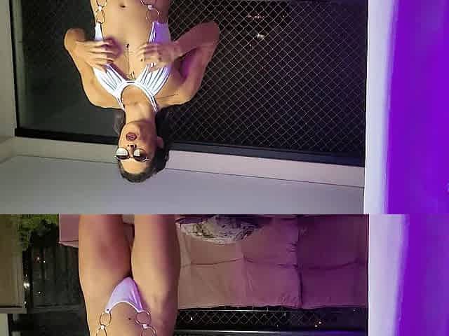 This babe asked to cum on her face!