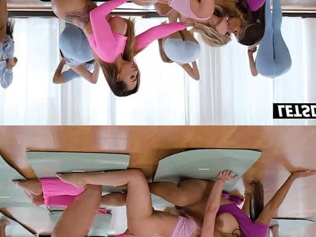 I Got Fingered in Downward Dog Whilst That babe Licked My Snatch and Butt