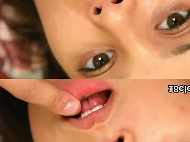 Kissable Chick Is Spreading Narrow Snatch In Close Up A