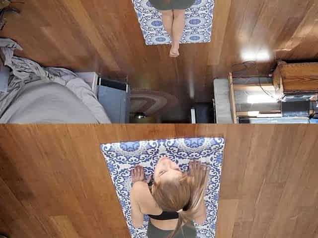 Small titted teen from EU masturbating