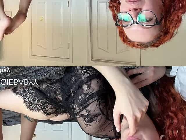 redhead with unshaved hair teases u with hair and pouty lips - teaser - veggiebabyy
