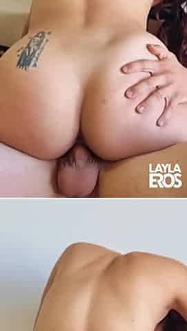 Layla in Hard Cowgirl with a Big Cock