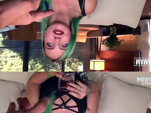Alt Punk Latin chick Kathy Violeta Takes A Proper Pounding And A Worthwhile Facial - MAMACITAZ