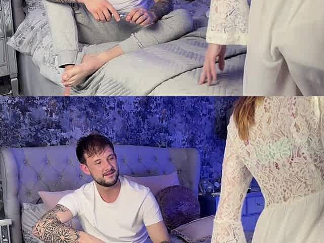 Horny MILF Gets Eldest's Boyfriend to Put in Butt Plug and He Fingers Her
