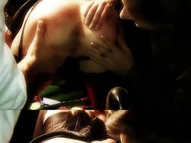 Honey gets drilled hard on the poker table by lustful men