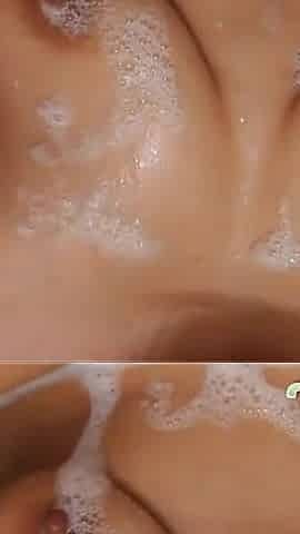 Bubbles and Tits! Just What the Title Says Bubbles and Tits. I Am Enjoying My Bubble Bath and Thought My Tits Look and Feel Grea