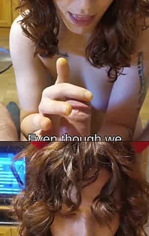 I Catch My Roommate Playing, I Suck His Cock and We Have Fun