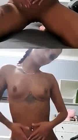 Brunette Solo Webcam Masturbation