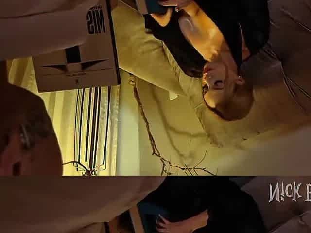 This resigned little whore likes to be spanked, her twat gets all juicy.