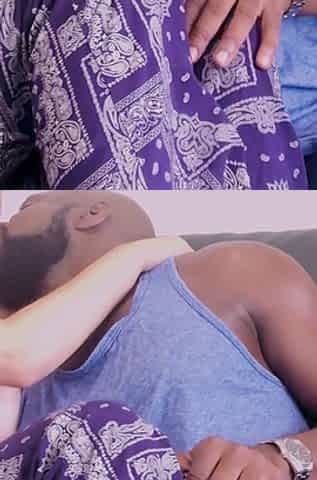 Big Black Couch