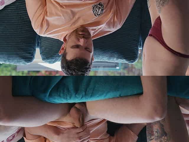 Hot MILF Undress in Front of Young Men and Receives Hard Sex