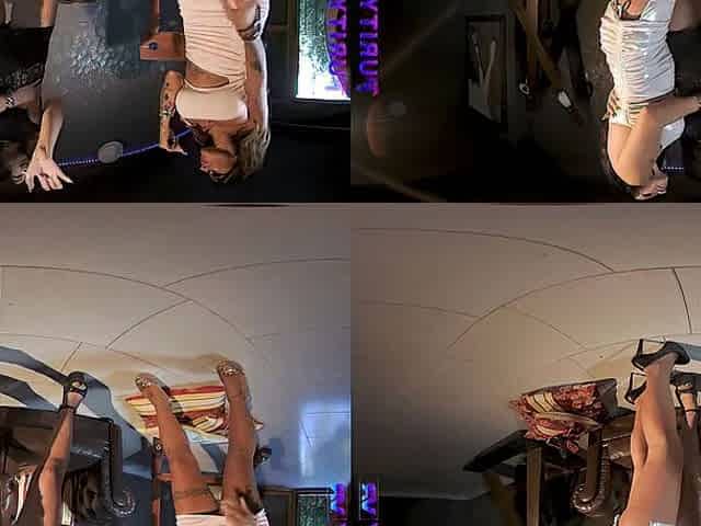 PURITYVR Trio thong-on with Giulia, Benny, and Ale