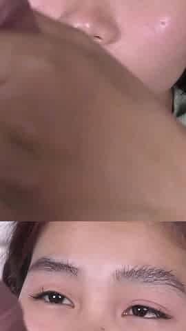 Stroked to a Facial