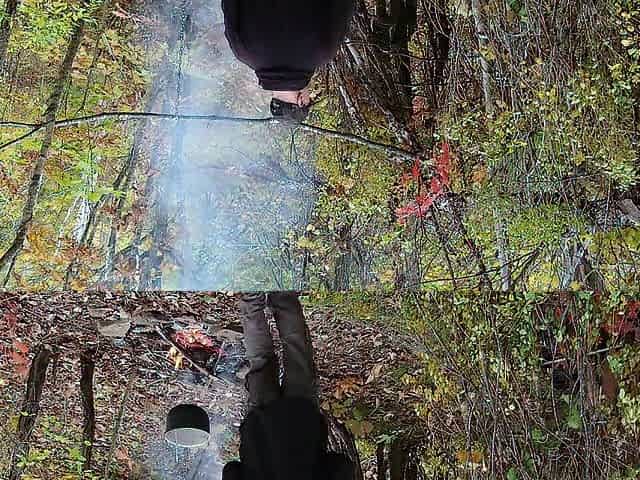 The red-haired forest witch bewitched the traveler and drilled him in all holes in her hut.