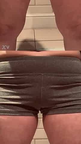 Wife pissing herself throughout raiment
