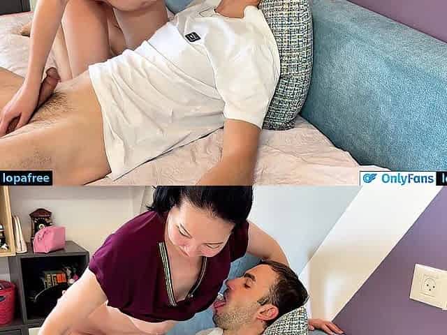 My spouse will be home pretty soon ???? Concupiscent fellatio for a youthful lover