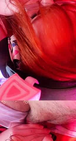 Fetish POV blowjob and handjob from horny slut